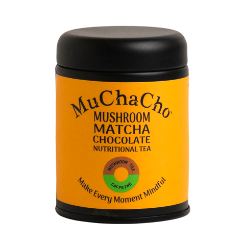 MUshroom, MatCHA, and CHOcolate MuChaCho Tea