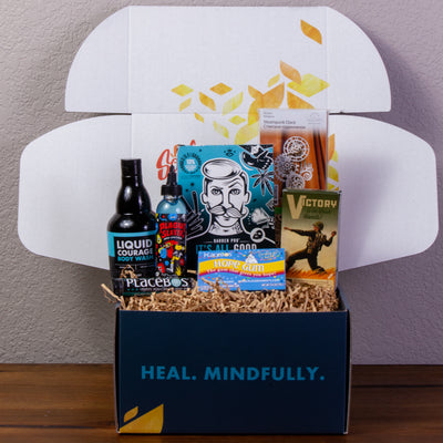 Mens cancer Gift Box Care Package Basket