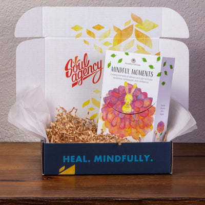 Children's Mindful Moments: Guided Exercises and Mantras for Kids Cancer Care Package Basket